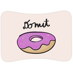 Donuts Sweet Food Velour Seat Head Rest Cushion by Mariart