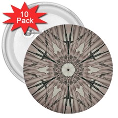 Digital Art Space 3  Buttons (10 Pack)  by Mariart