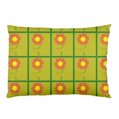 Sunflower Pattern Pillow Case