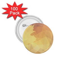 Autumn Leaf Maple Polygonal 1 75  Buttons (100 Pack) 