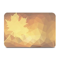 Autumn Leaf Maple Polygonal Plate Mats