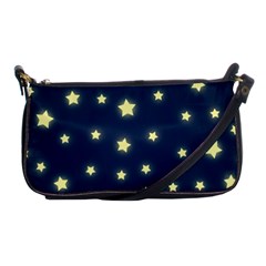 Stars Night Sky Background Shoulder Clutch Bag by Alisyart