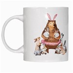 cute bear White Coffee Mug Left