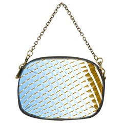 Diagonal Seamless Line Design Chain Purse (one Side) by LoolyElzayat