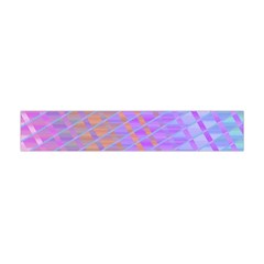 Diagonal Line Design Art Flano Scarf (mini)