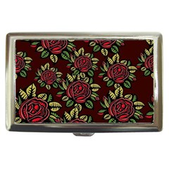 Roses Red Cigarette Money Case by WensdaiAmbrose
