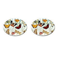 My Butterfly Collection Cufflinks (oval) by WensdaiAmbrose