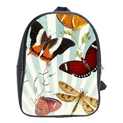 My Butterfly Collection School Bag (xl) by WensdaiAmbrose