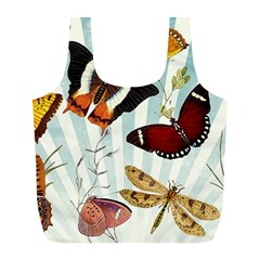 My Butterfly Collection Full Print Recycle Bag (l) by WensdaiAmbrose