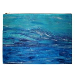 Into The Chill  Cosmetic Bag (xxl) by arwwearableart