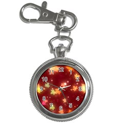 Leaf Leaves Bokeh Background Key Chain Watches