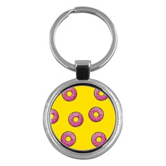 Background Donuts Sweet Food Key Chains (round)  by Alisyart