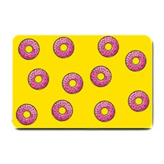 Background Donuts Sweet Food Small Doormat 