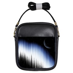 Spectrum And Moon Girls Sling Bag by LoolyElzayat