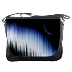 Spectrum And Moon Messenger Bag by LoolyElzayat