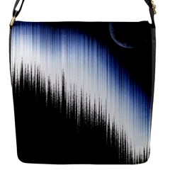 Spectrum And Moon Flap Closure Messenger Bag (s) by LoolyElzayat