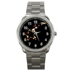 Shooting Star Sport Metal Watch by WensdaiAmbrose