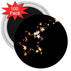 Shooting Star 3  Magnets (100 Pack) by WensdaiAmbrose