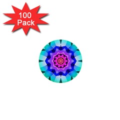 Ornament Kaleidoscope 1  Mini Buttons (100 Pack) 