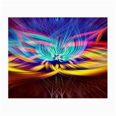 Colorful Chakra Lsd Spirituality Small Glasses Cloth (2-side) by Pakrebo