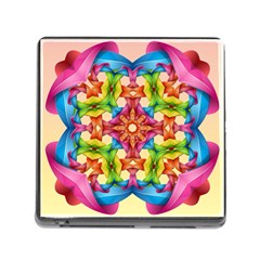 Pattern Tile Background Image Deco Memory Card Reader (square 5 Slot) by Pakrebo