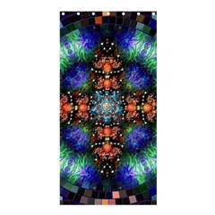 Mosaic Kaleidoscope Form Pattern Shower Curtain 36  X 72  (stall)  by Pakrebo