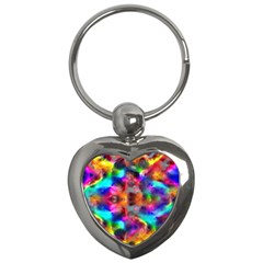 Farbenpracht Kaleidoscope Key Chains (heart)  by Pakrebo