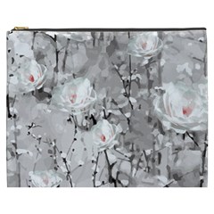 Blossoming Through The Snow Cosmetic Bag (xxxl) by WensdaiAmbrose