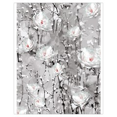 Blossoming Through The Snow Drawstring Bag (small) by WensdaiAmbrose