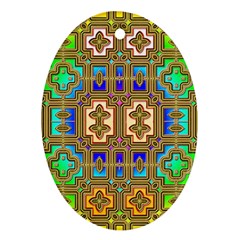 Background Image Tile Geometric Ornament (oval)