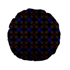 Background Image Pattern Background Standard 15  Premium Round Cushions by Pakrebo