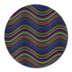 Decorative Ornamental Abstract Round Mousepads