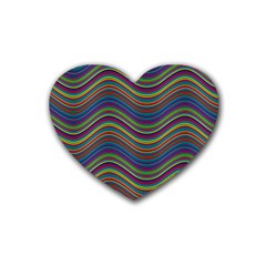 Decorative Ornamental Abstract Heart Coaster (4 pack) 