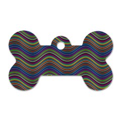 Decorative Ornamental Abstract Dog Tag Bone (One Side)