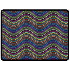 Decorative Ornamental Abstract Double Sided Fleece Blanket (Large) 