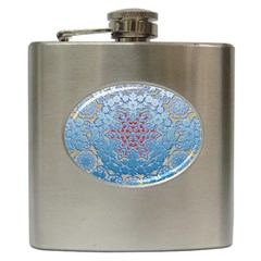 Pattern Background Pattern Hip Flask (6 Oz) by Pakrebo