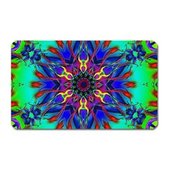 Fractal Art Pictures Digital Art Magnet (rectangular) by Pakrebo