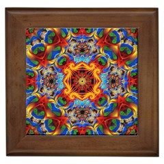 Farbenpracht Kaleidoscope Framed Tiles