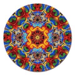 Farbenpracht Kaleidoscope Magnet 5  (Round)