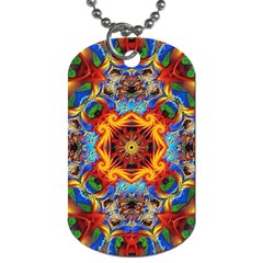 Farbenpracht Kaleidoscope Dog Tag (One Side)