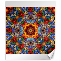 Farbenpracht Kaleidoscope Canvas 8  x 10 