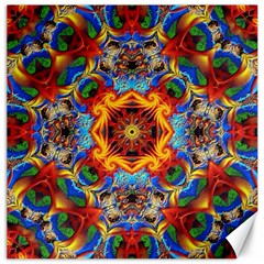 Farbenpracht Kaleidoscope Canvas 20  x 20 