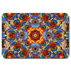 Farbenpracht Kaleidoscope Large Doormat 