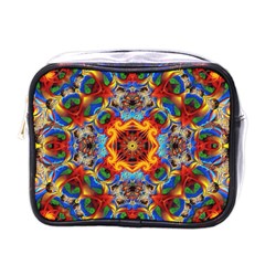 Farbenpracht Kaleidoscope Mini Toiletries Bag (One Side)