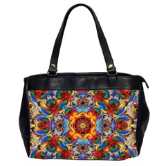 Farbenpracht Kaleidoscope Oversize Office Handbag (2 Sides)