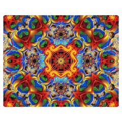 Farbenpracht Kaleidoscope Double Sided Flano Blanket (Medium) 