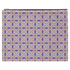 Background Image Tile Geometric Cosmetic Bag (xxxl) by Pakrebo