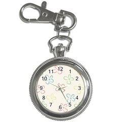 Flower Background Nature Floral Key Chain Watches