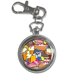 Sweet Dessert Food Muffin Cake Key Chain Watches by Alisyart