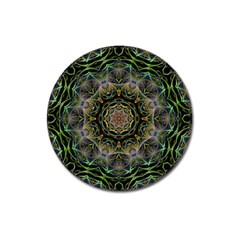 Fractal  Background Graphic Magnet 3  (round) by Pakrebo